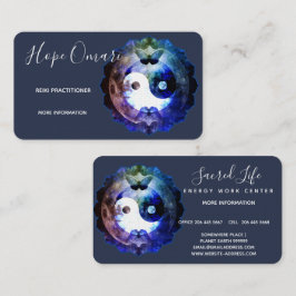 Tarjeta De Visita Místico Yin Yang, Espiritual Holístico