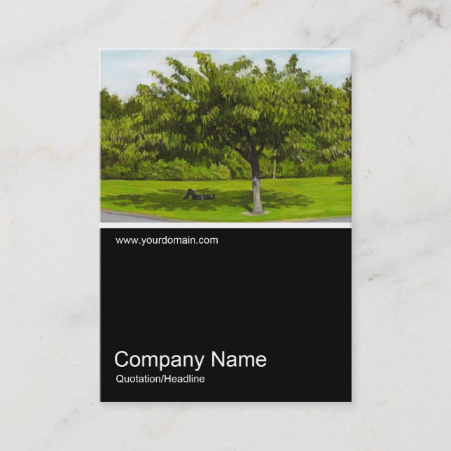 Tarjeta De Visita Mitad y mitad de foto 079 - Deslumbramiento verani (Anverso)