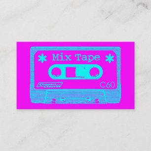 Tarjeta De Visita Mix Tape Pop II