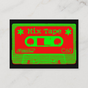 Tarjeta De Visita Mix Tape Pop IV