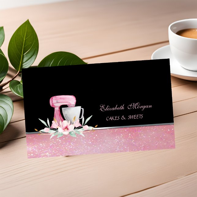 Tarjeta De Visita Mixer Flores Dulces Panadería (Subido por el creador)