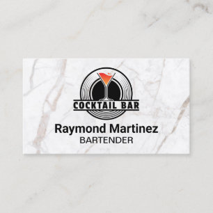 Tarjeta De Visita Mixología   Cócteles   Restaurante
