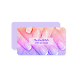 Tarjeta De Visita Mobile Nail Tech