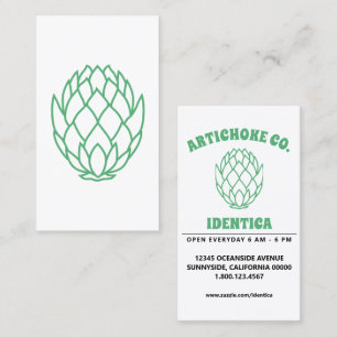 Tarjeta De Visita mod artichoke