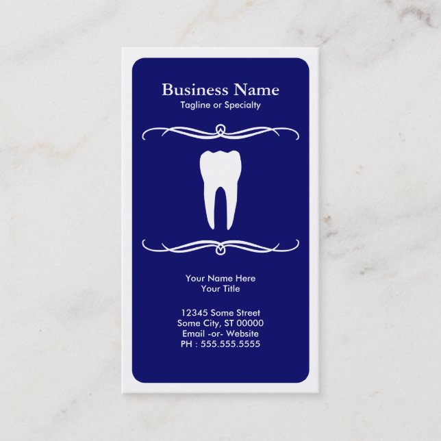 Tarjeta De Visita MOD dental (Anverso)