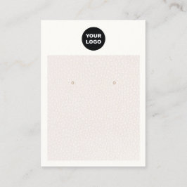 Tarjeta De Visita Moda Añadir logotipo Pantalla de acumulación de cu