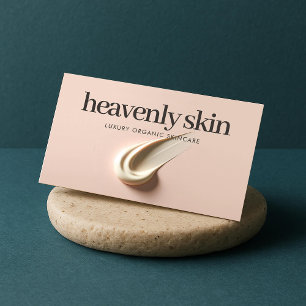 Tarjeta De Visita Moda Belleza Piel Cuidado Spa Boutique Rosa