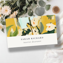 Moda Boho Colorful Ochre amarillo Pintado Floral