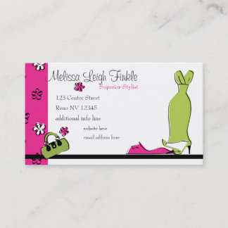 Tarjeta De Visita Moda de primavera