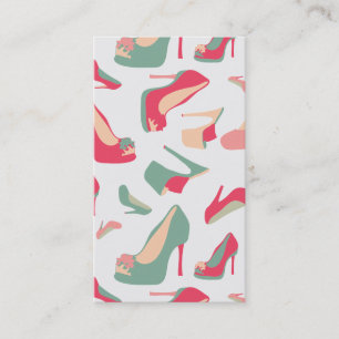 Tarjeta De Visita Moda del zapato