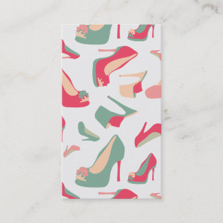 Tarjeta De Visita Moda del zapato