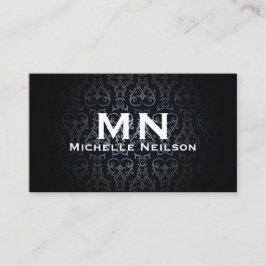 Tarjeta De Visita Moda elegante | Monograma