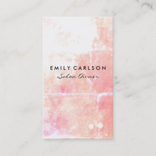 Tarjeta De Visita Moda Grunge