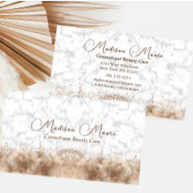 Moda Mármol blanco y marrón moderno