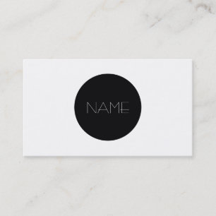 Tarjeta De Visita Moda minimalista