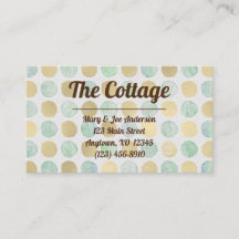 Moda moderna Dots de oro Guest House Alquiler de v