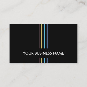 Tarjeta De Visita Moda moderna profesional de vigas ligeras