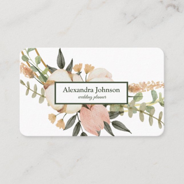 Tarjeta De Visita Moda moderna Relieve metalizado Gold Leaf de lujo (Anverso)