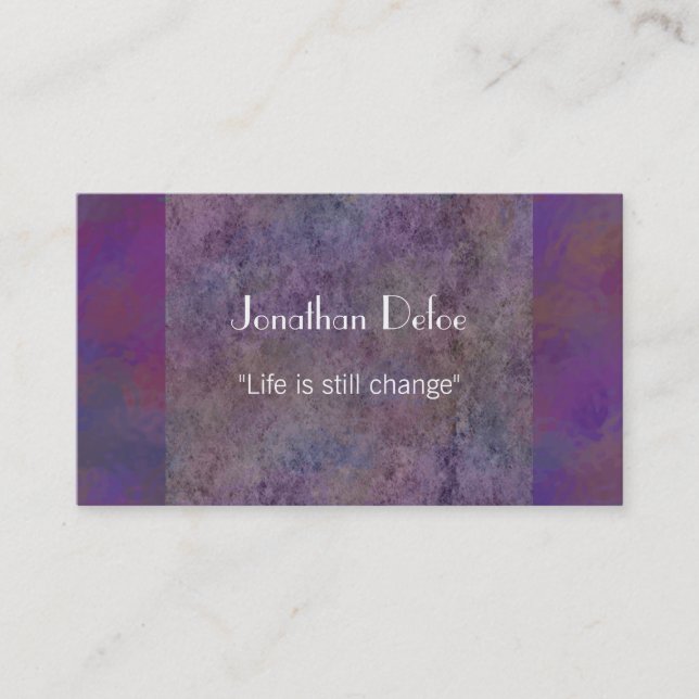 Tarjeta De Visita Moda personal del instructor el | (Anverso)