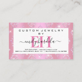 Tarjeta De Visita Moda Personalizado de diamantes Joyería