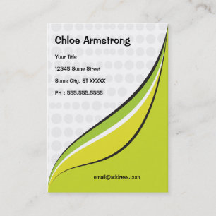 Tarjeta De Visita Moda (rechoncha)