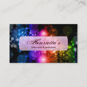 Tarjeta De Visita Moda retra femenina linda de Guay del extracto