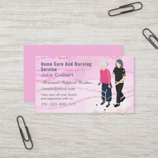 Tarjeta De Visita Moda Rubor Purpurina de oro rosa Marble Agat Careg