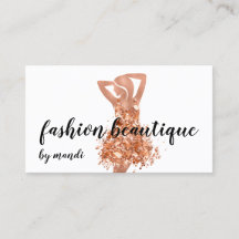 Moda Tienda Online Logo Vestido de cobre Rosa QR