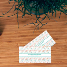 Tarjeta De Visita Moda y marea negra