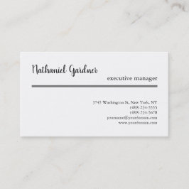 Tarjeta De Visita Modalidad de escritura a mano sin formato creativo