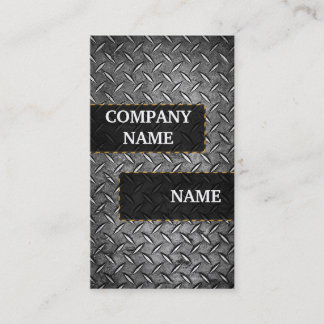 Tarjeta De Visita Model metal diamond card