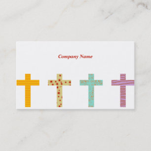 Tarjeta De Visita Modelado nombre de Crosses, Company