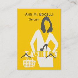 Tarjeta De Visita Modelo de costura del profesional del diseñador de