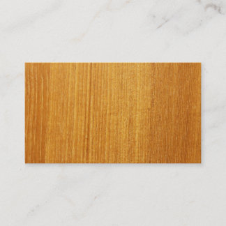 Tarjeta De Visita Modelo de madera del grano