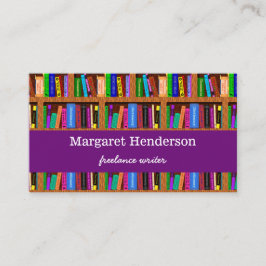 Tarjeta De Visita Modelo del estante de la promoción del libro del