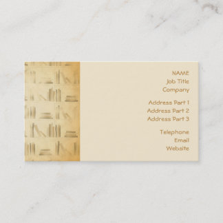 Tarjeta De Visita Modelo del estante. Fondo de la mirada del estilo