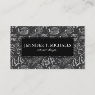 Tarjeta De Visita Modelo del Mar Negro