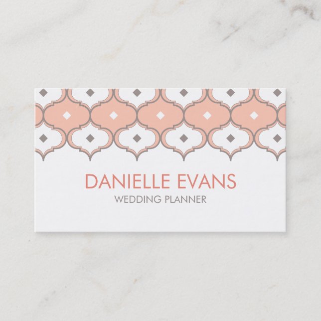 Tarjeta De Visita Modelo marroquí (Anverso)