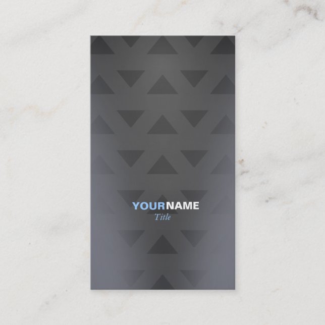 Tarjeta De Visita Modelo Metall de Groupon (Anverso)