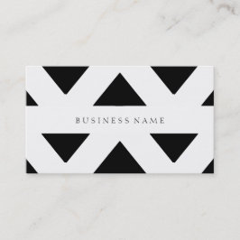 Tarjeta De Visita Modelo negro