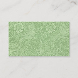 Tarjeta De Visita Modelo (verde) de la maravilla de William Morris