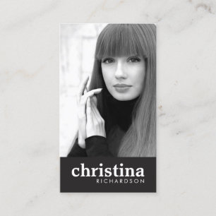 Tarjeta De Visita Modelos y actores modernos Captura de pantalla II