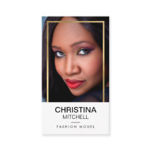 Modelos y actores modernos Faux Gold Frame