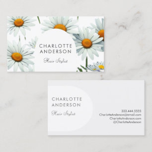 Tarjeta De Visita Modern Arch Daisy