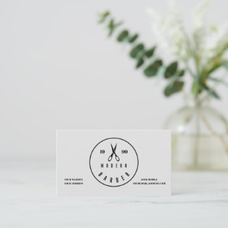 Tarjeta De Visita 'Modern Barber' Business Card