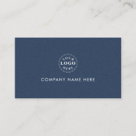 Tarjeta De Visita Modern Blue Texture Professional Identity Business
