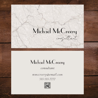 Tarjeta De Visita Modern Minimalist Elegant Professional Simple