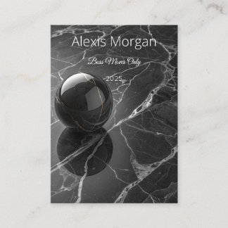 Tarjeta De Visita Modern Minimalist Pink-Purple Border Template