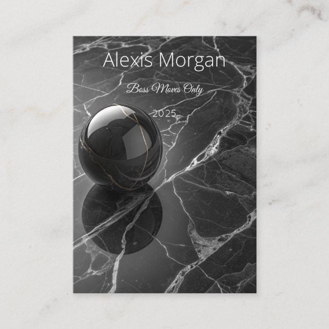 Tarjeta De Visita Modern Minimalist Pink-Purple Border Template (Anverso)