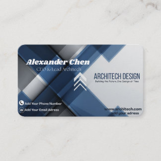 Tarjeta De Visita Modern Professional Business Card
